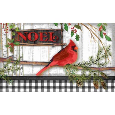 Tapis décoratifs 30" x 18"  Cardinal Noel